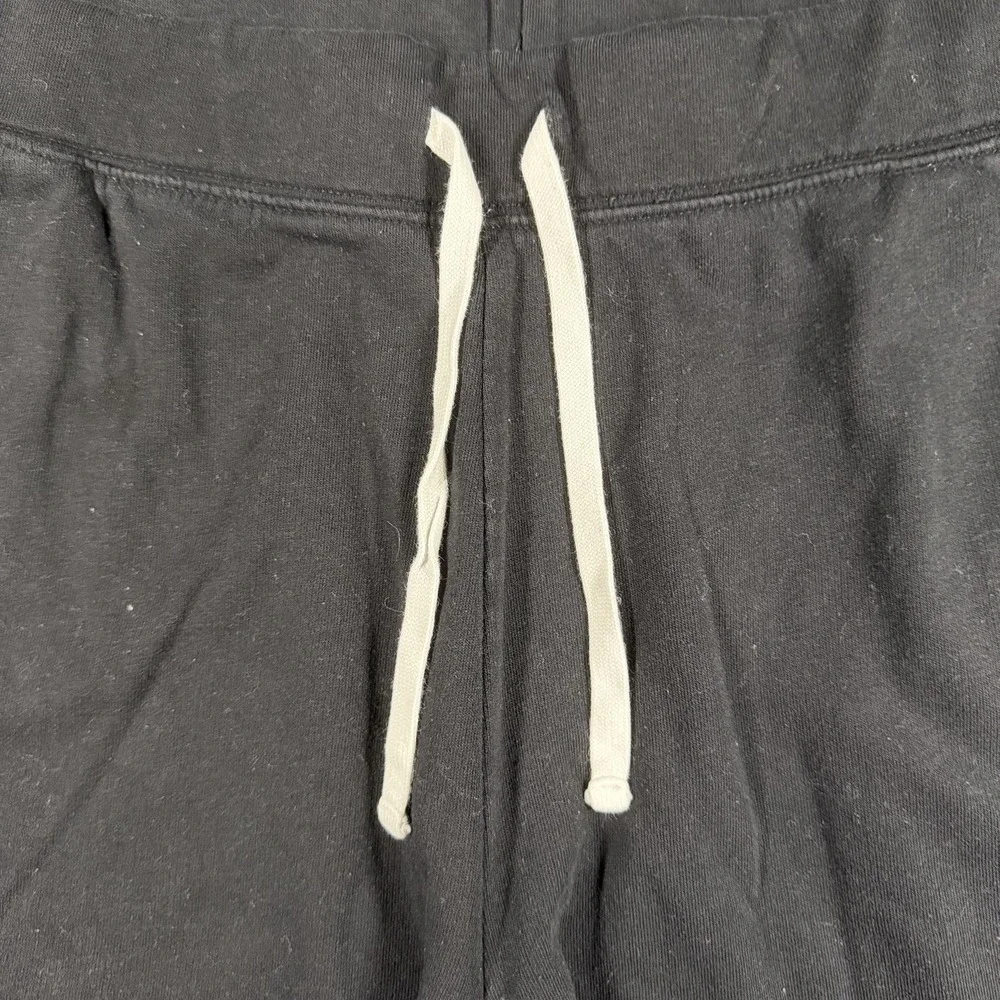 Old Navy Fleece Sweat Shorts Womens XXL Black Elastic Waist Drawstring Lounge - Picture 2 of 11